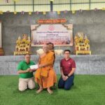 มอบเงินสนับสนุนโครงการอบรมวิปัสสนากรรมฐาน